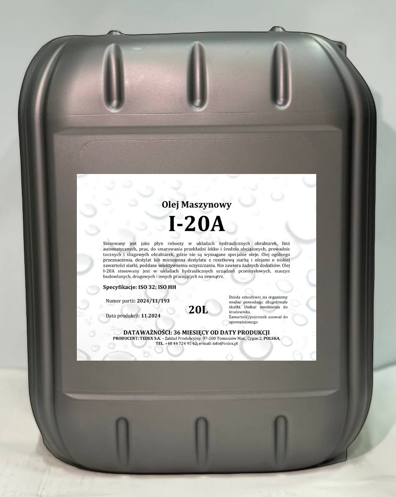 Олива індустріальна TEDEX І-20А